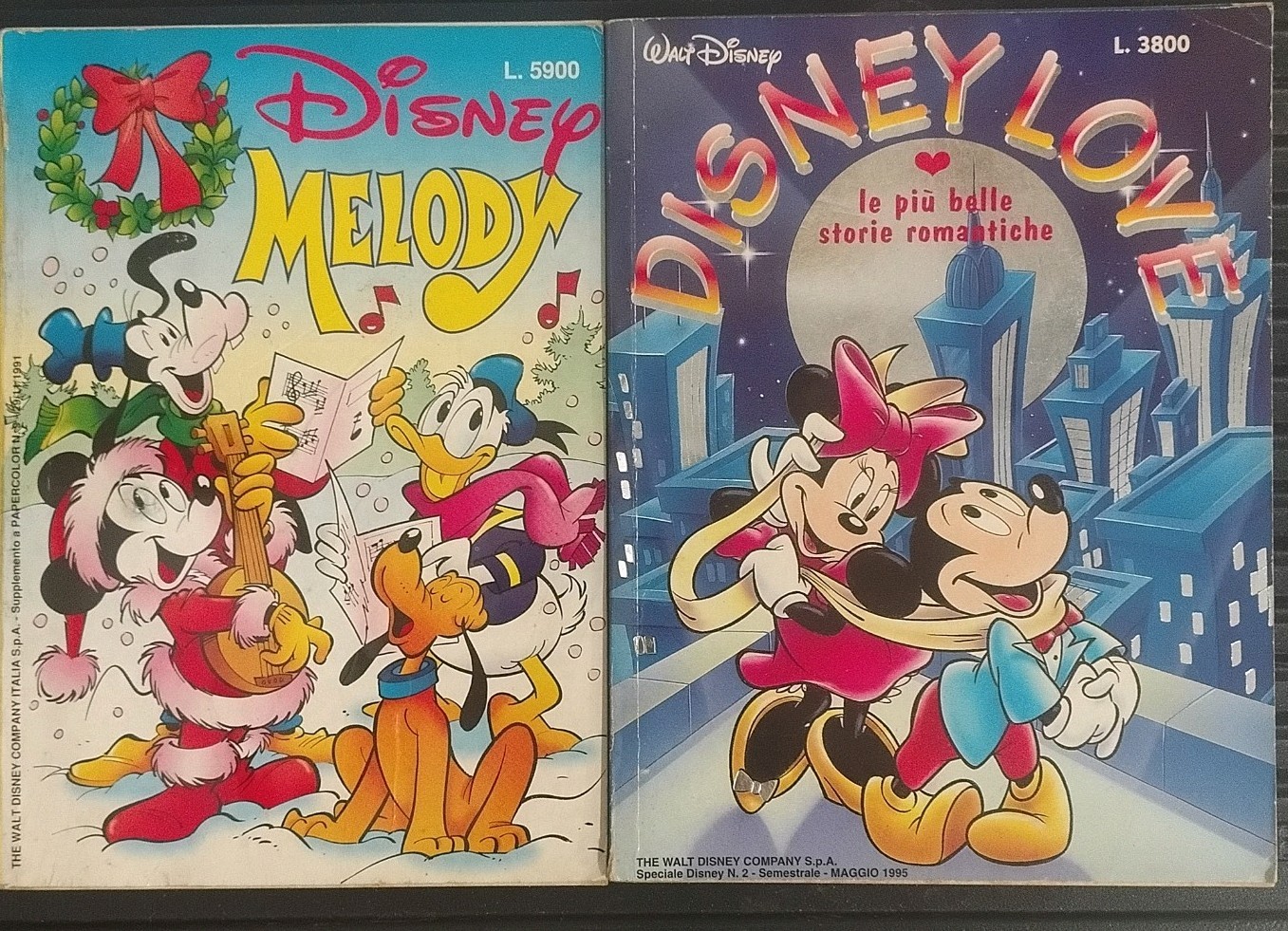Lotto Disney melody + Disney Love, speciale Disney n°2. 