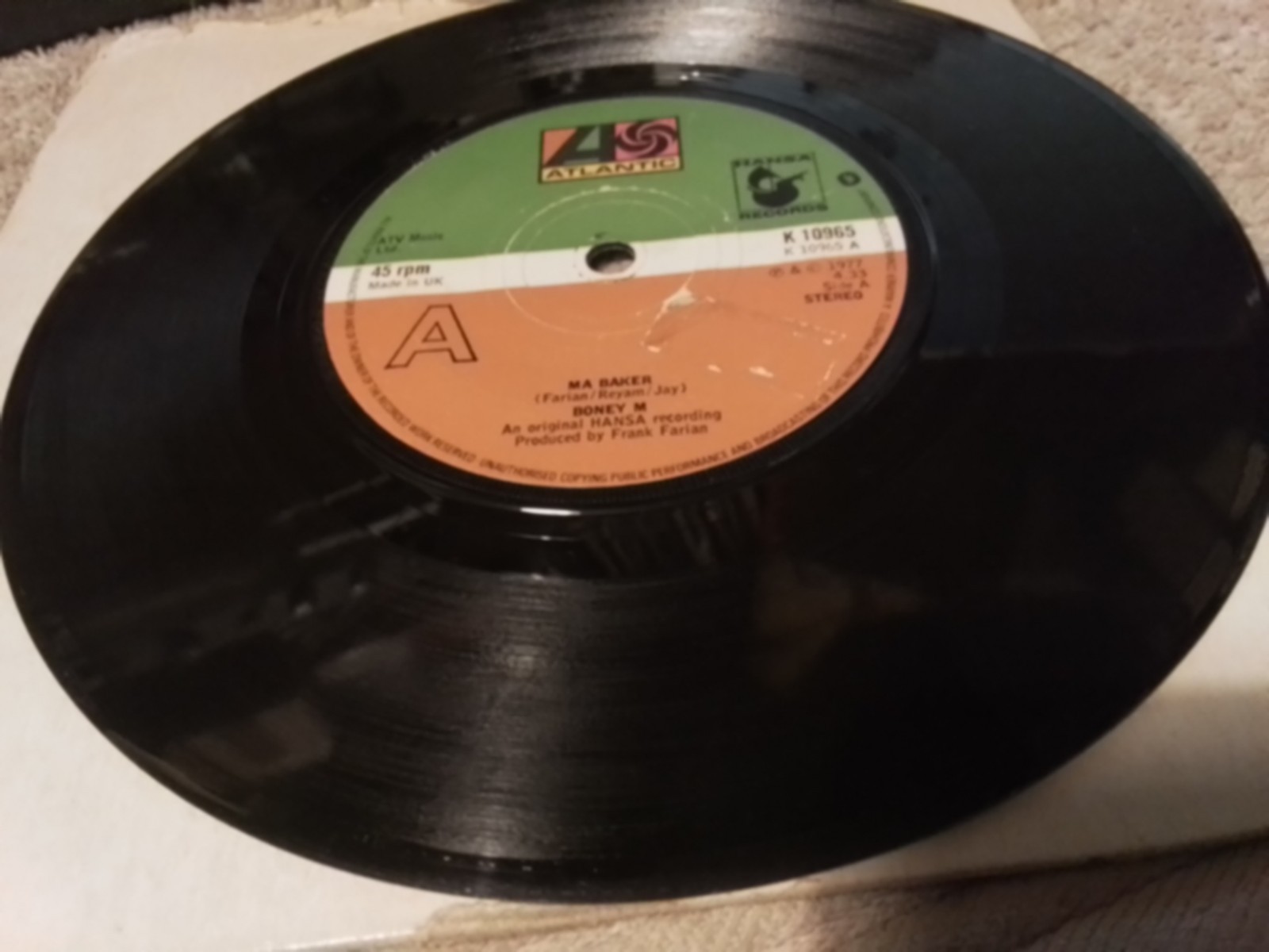 Boney M Ma Baker  SEE VIDEO