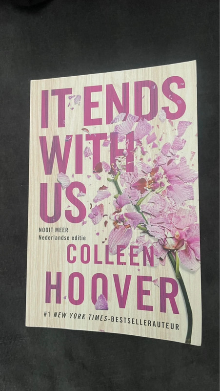 It ends with is - Colleen Hoover