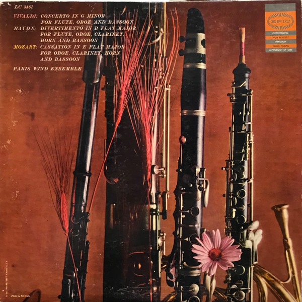 Antonio Vivaldi, Joseph Haydn, Wolfgang Amadeus Mozart, Paris Wind Ensemble, Con