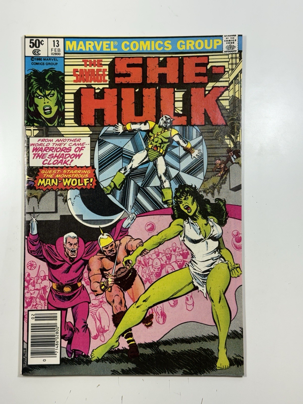 The Savage She-Hulk #13 • Marvel Comics • Mike Vosburg Art • 1981 • VF/NM 2