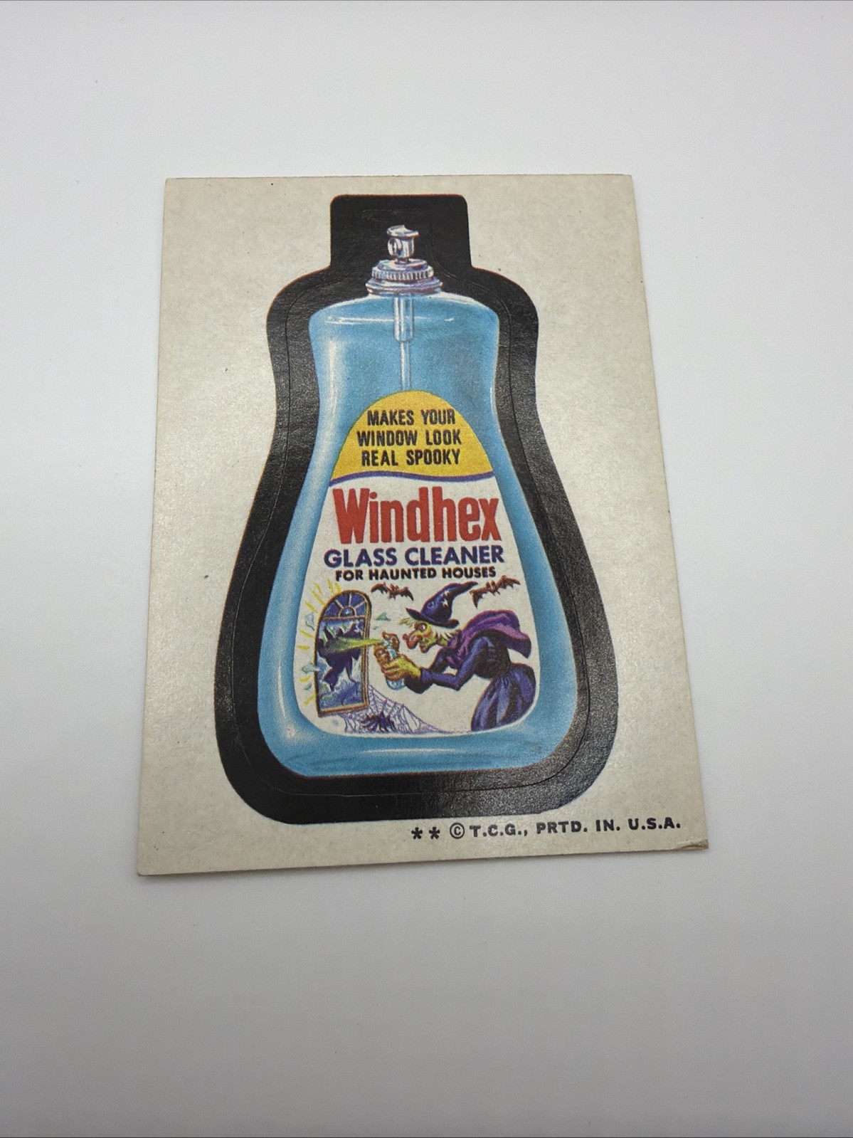 Topps Wacky Packages Windhex 1973