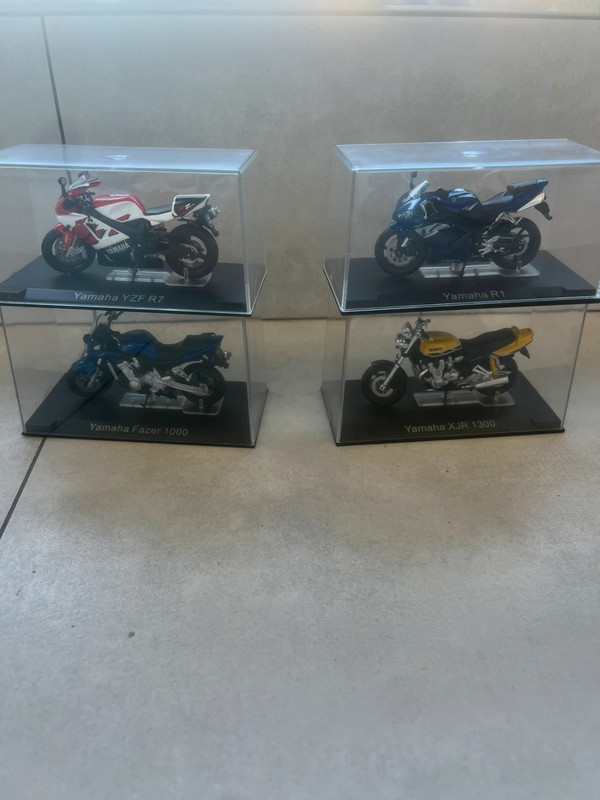 Motos miniatures Altaya Yamaha (4,50€ unités)