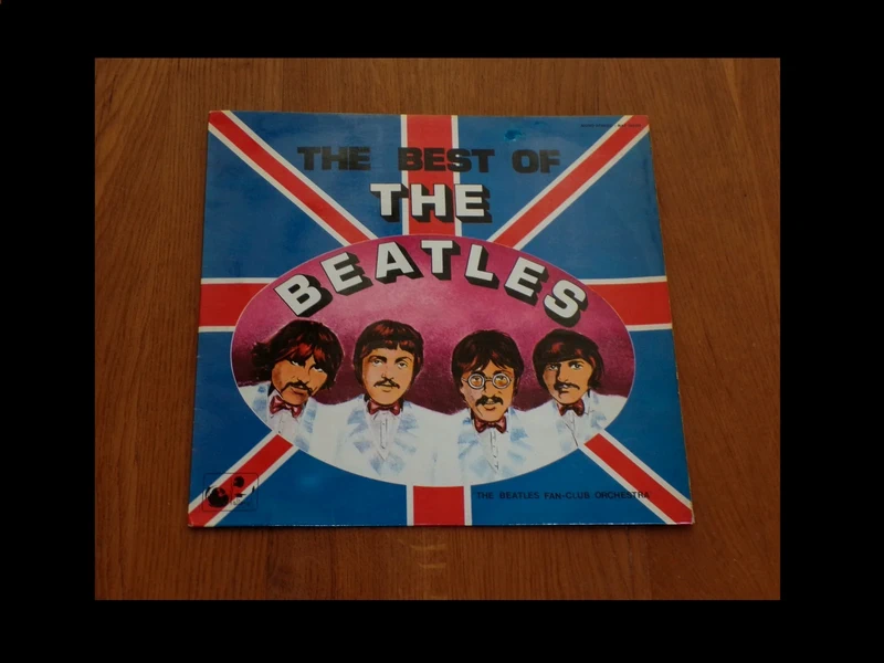 Disque Vinyle Ancien Vintage LP 33 Tours The Best Of The Beatles