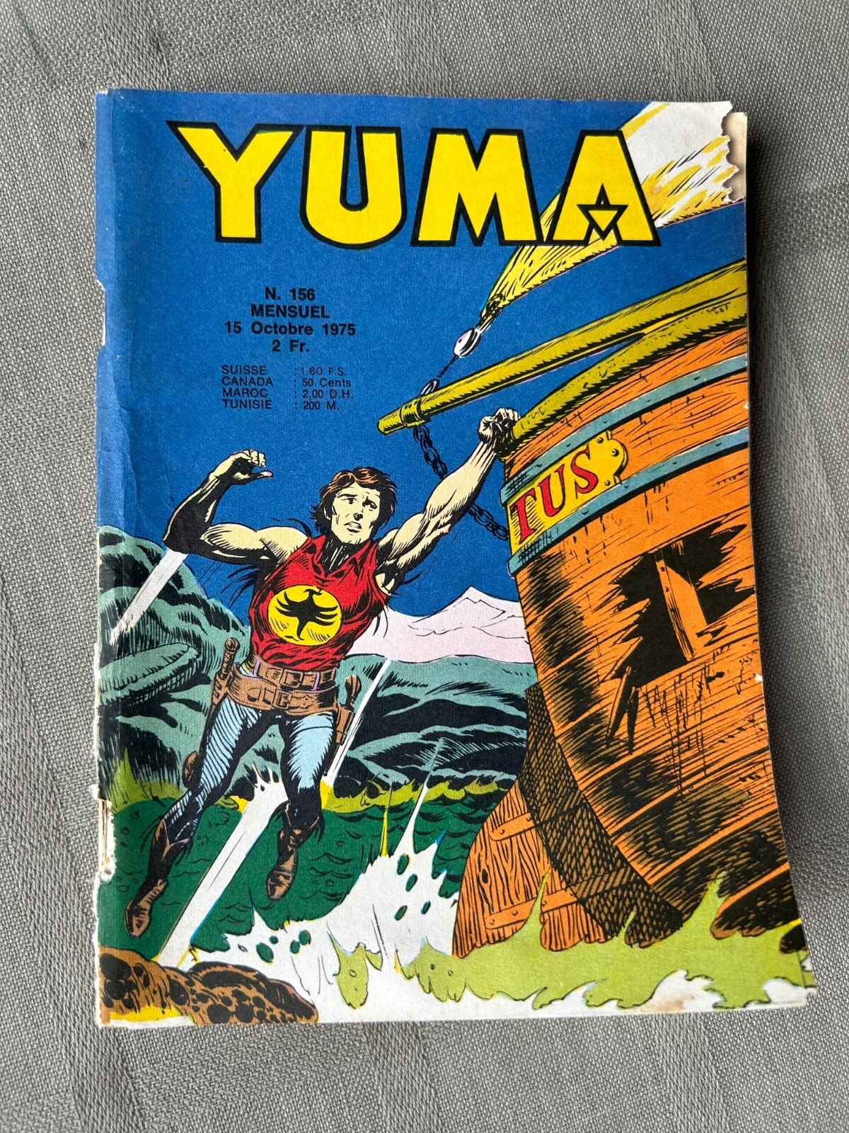YUMA 1A SERIE N°156 OTTOBRE 1975 IN CONDIZIONI D'USO
