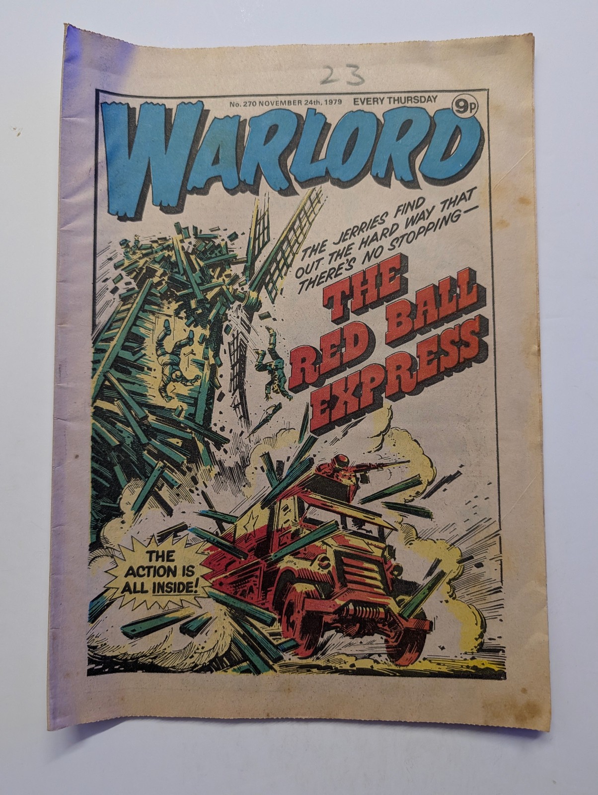 Warlord Comic No 270, November 24th 1979