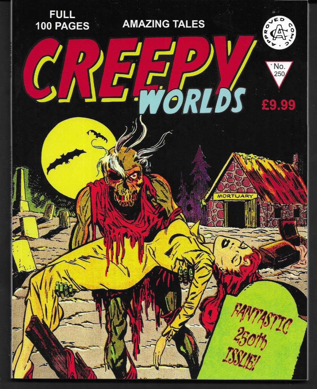 CREEPY WORLDS - No. 250 (2025) Alan Class Series "AMAZING TALES" [SIGNED COPY]