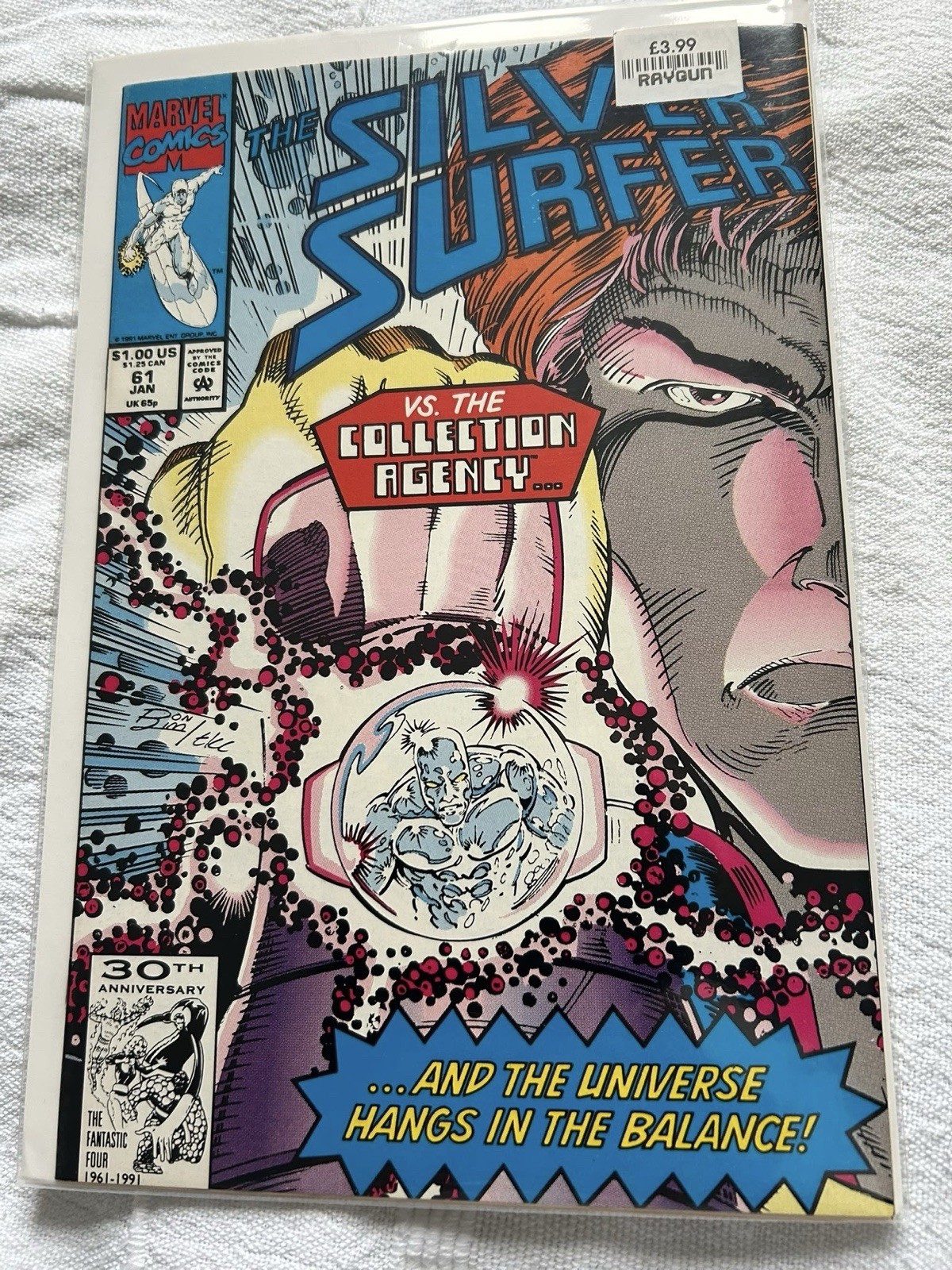 Silver Surfer #61 Vs The Collection Agency Marvel Comics 1991