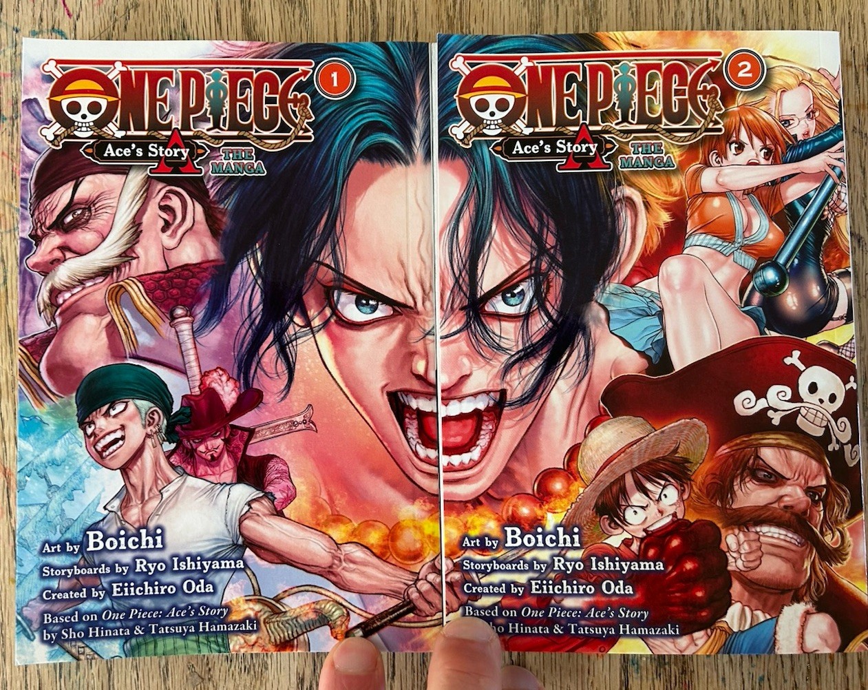 One Piece: Ace's Story Manga Vol 1&2