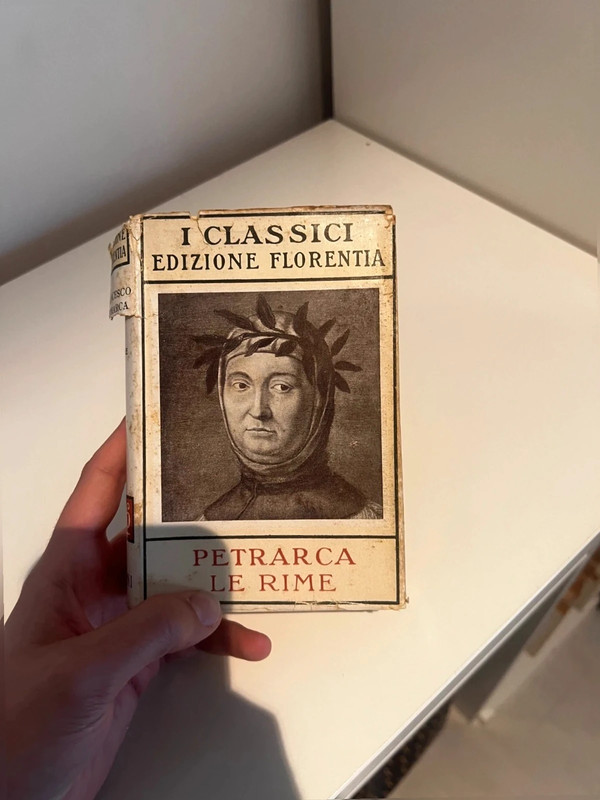 Le rime | francesco Petrarca | Edizione florentia | Collezione Salani Classici