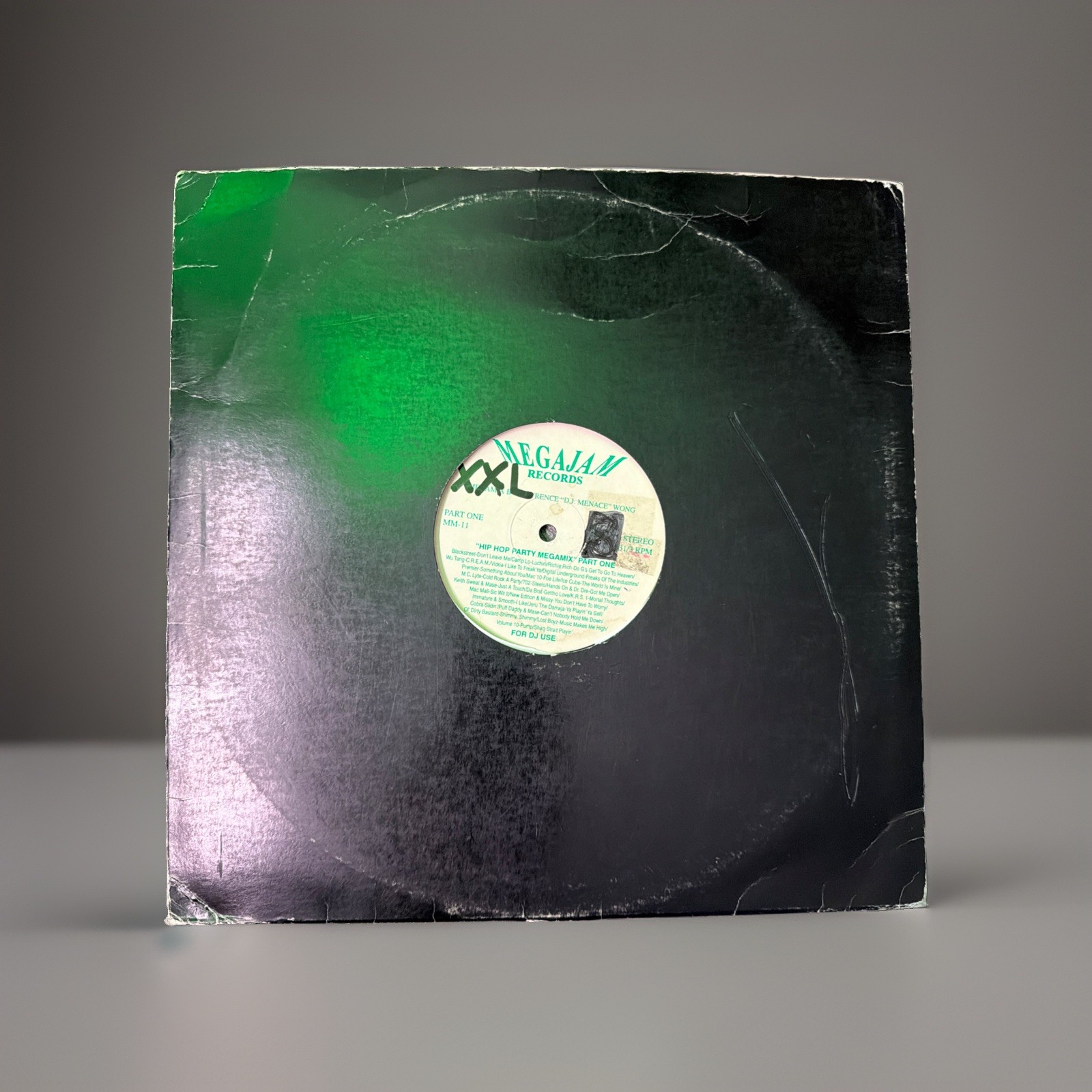 MEGAJAM-11 VA 12” VINYL Hip Hop Party Megamix Lawrence D.J. Menace Wong VG