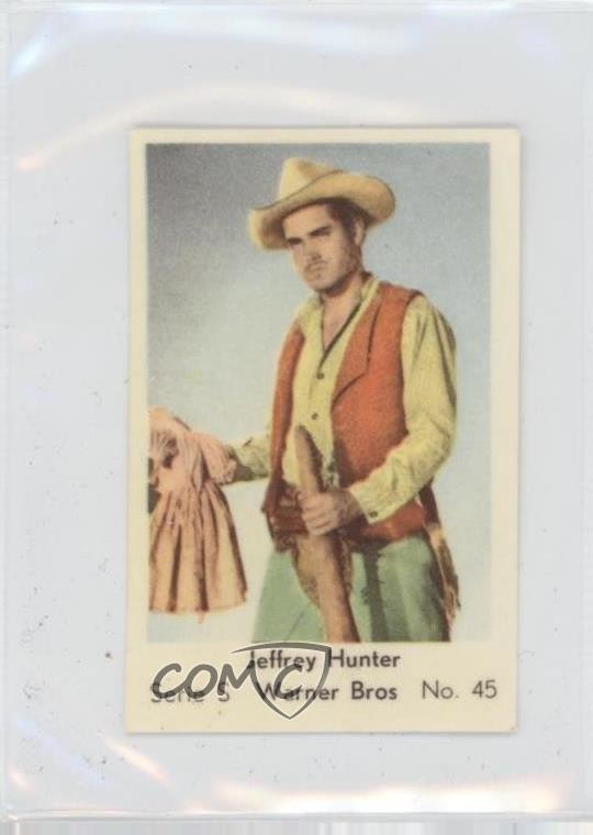 1957 Dutch Gum Serie S Jeffrey Hunter #45 06e0