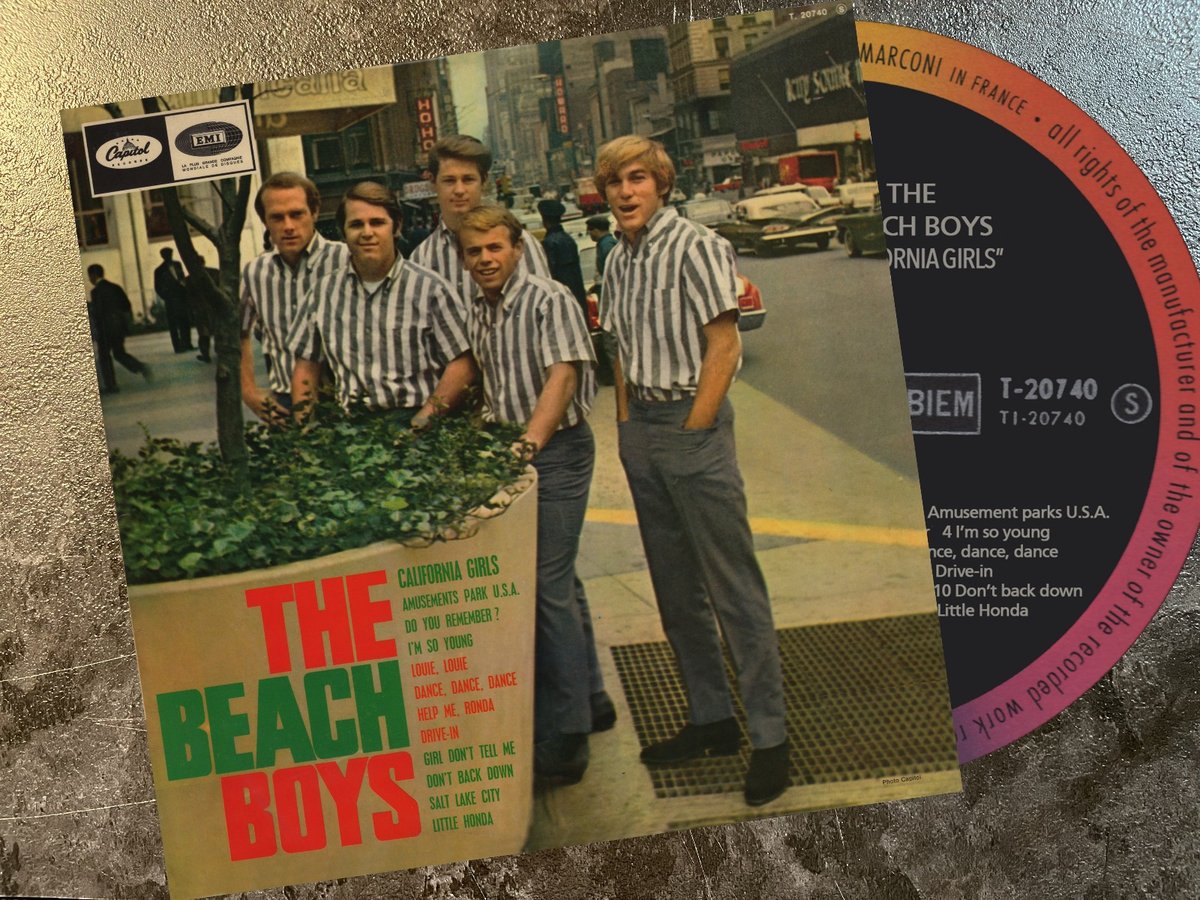 CD miniLp Beach Boys "California girls" french issue very rare on cd