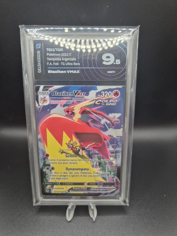 blaziken vmax 9,5 ai grading