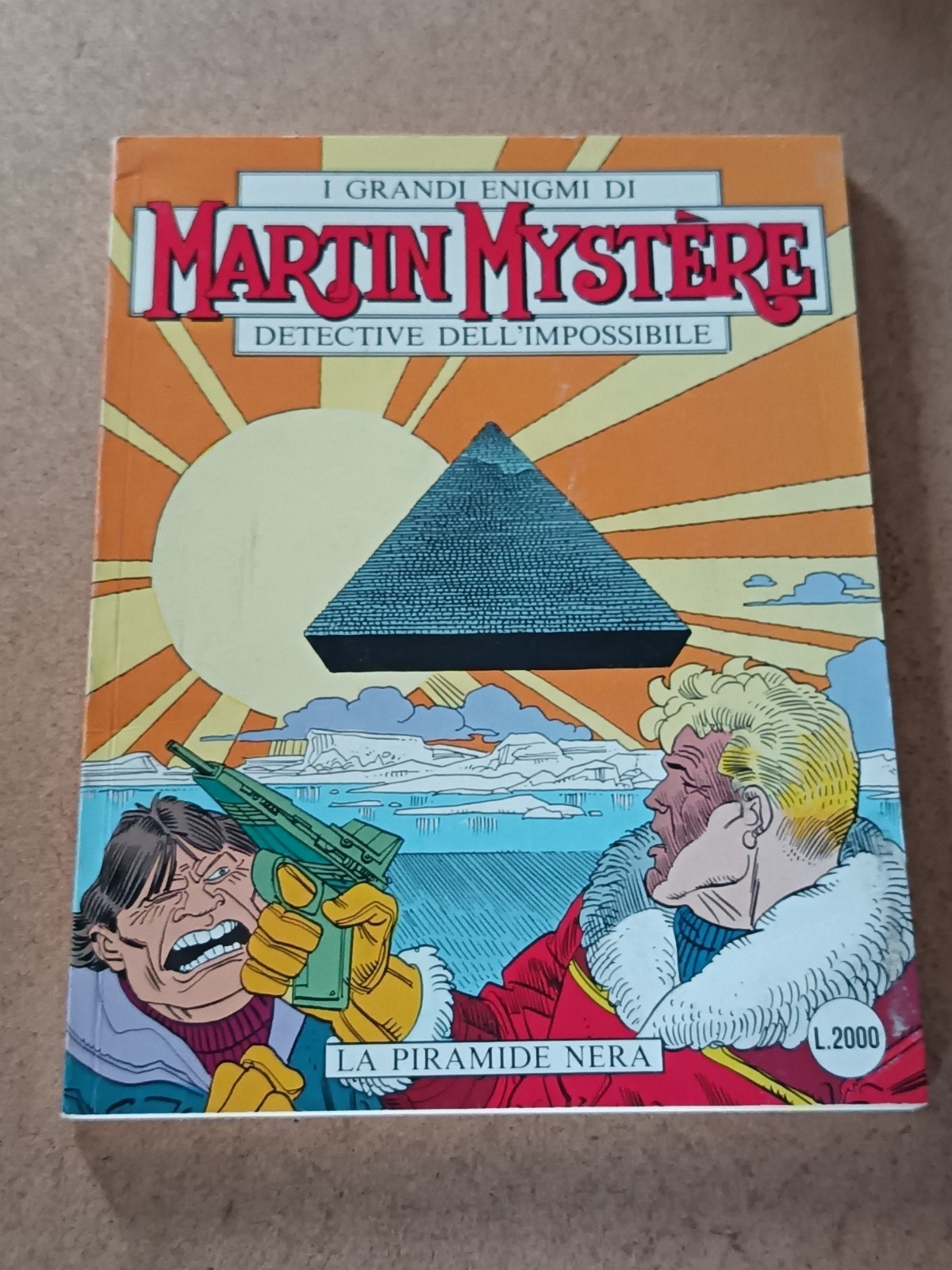 MARTIN MYSTERE N°99 1990 LA PIRAMIDE NERA