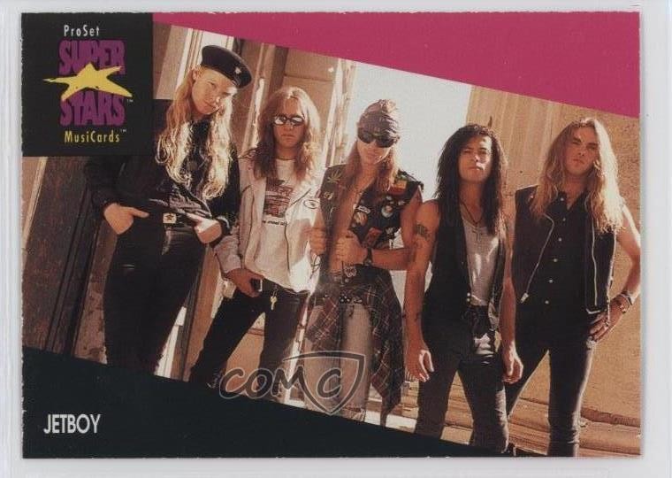 1991-92 Pro Set Super Stars MusiCards Jetboy #193 1b9b
