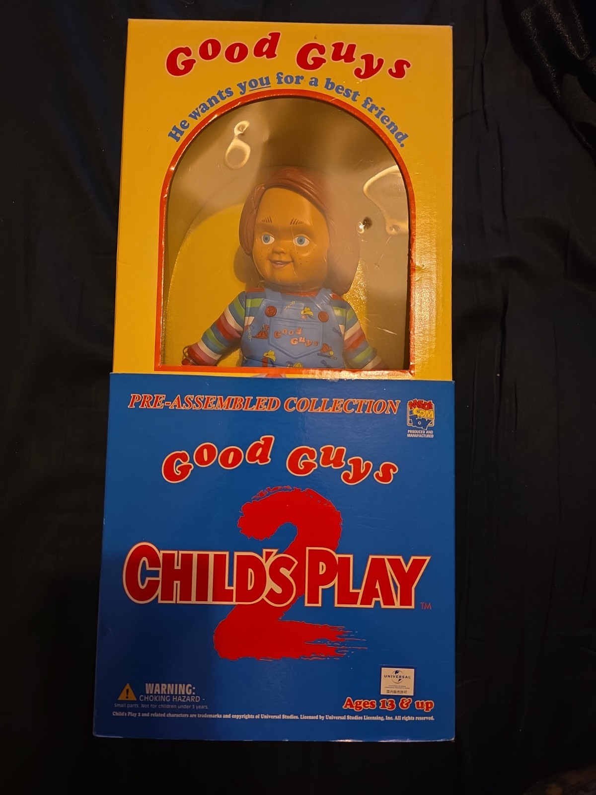 Bambola Chucky Good Guy Child's Play 2 RARA mai aperta ancora sigillata
