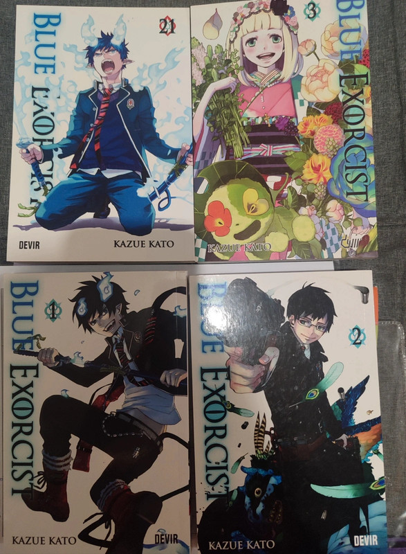 Volumes de blue Exorcist
