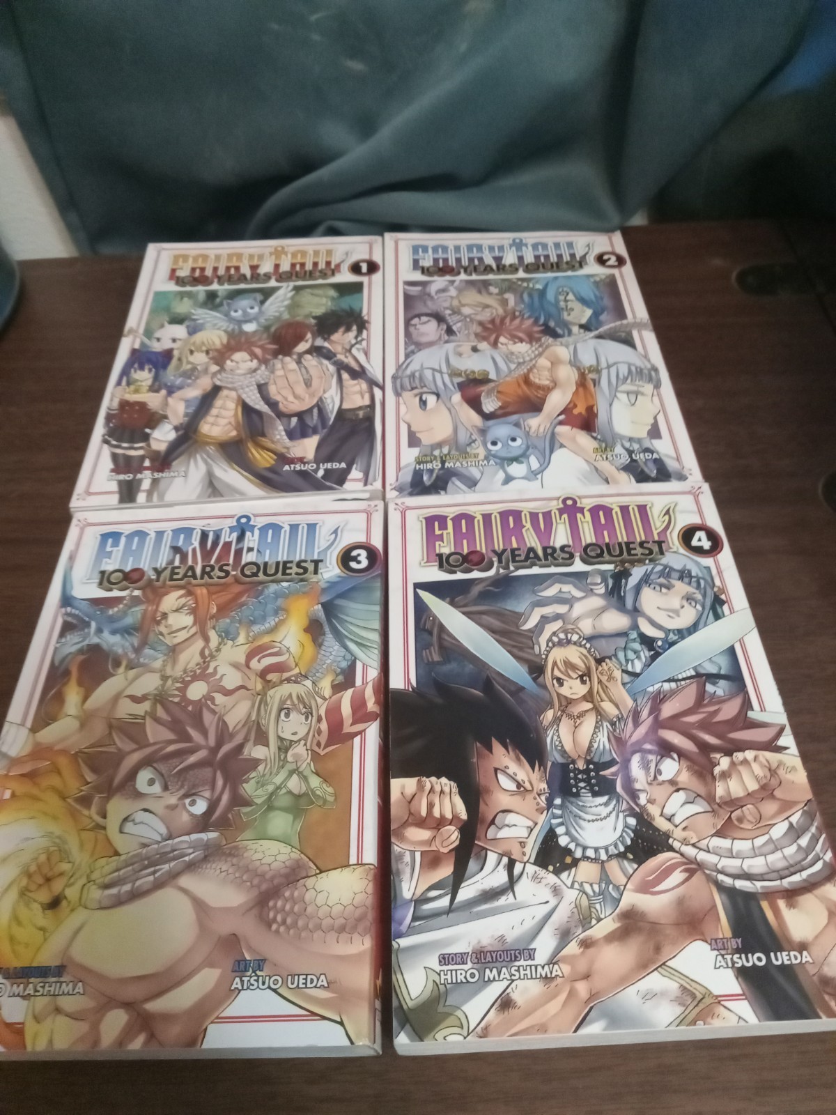Fairy Tail: 100 Years Quest Manga Vol 1-4 Kodansha Comics copertina morbida inglese AG