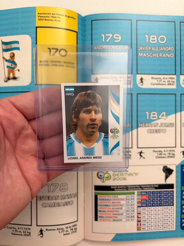 Messi Rookie Panini 2006