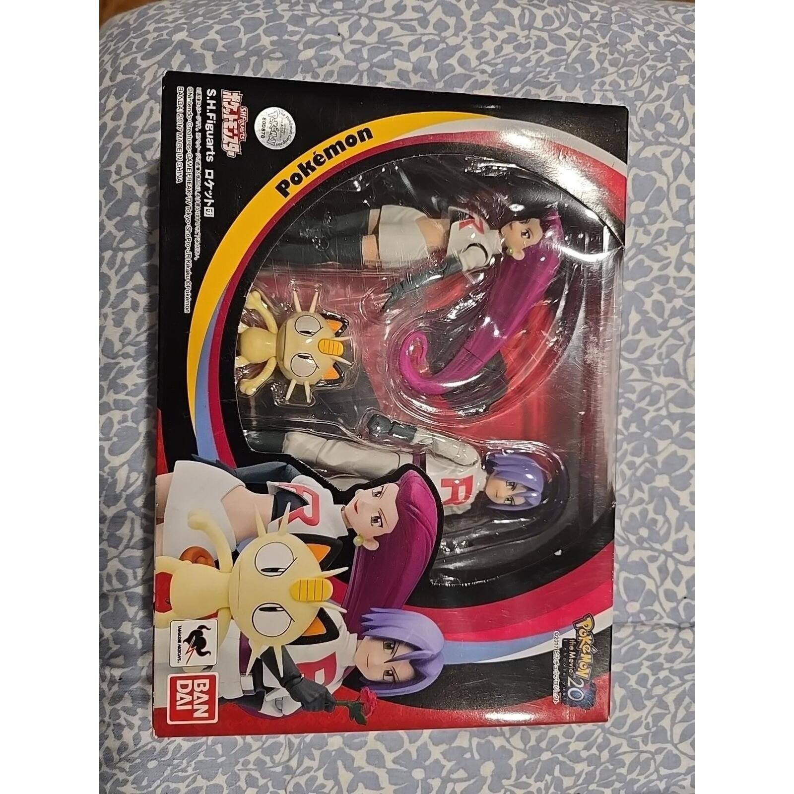 Modellino Bandai Tamashii SH Figuarts Pokemon Team Rocket Meowth Limited nuovo