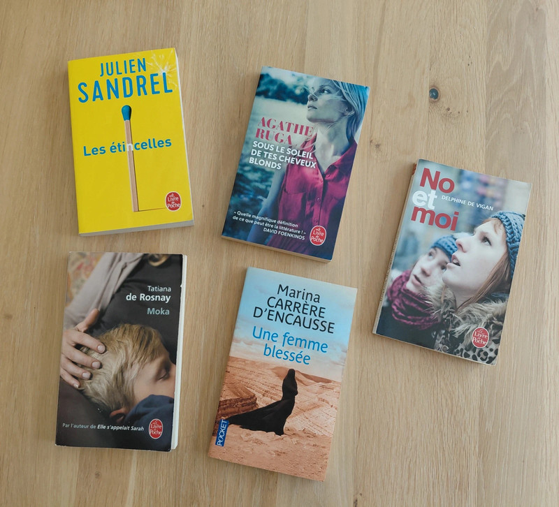 Lot de livres