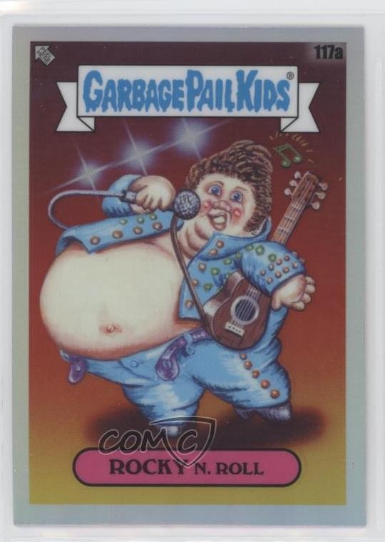Topps Chrome Spazzatura Pattumiera Bambini Serie 3 Originale 2020 Rifrattore ROCKY N ROLL dc5