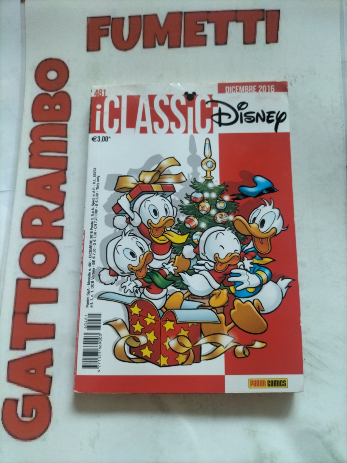 I Classici Disney n.481 anno 2016 - panini Comics buono++