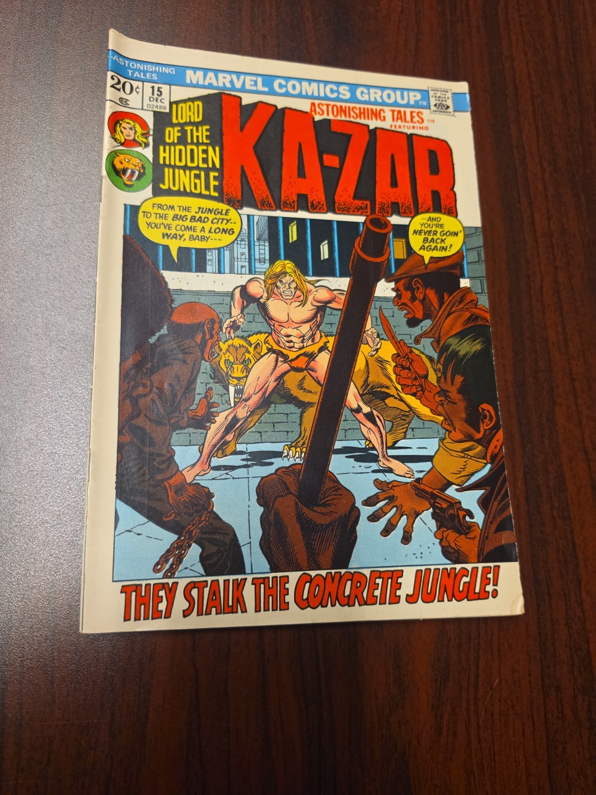 Astonishing Tales Ka-zar Dec 15 Comic