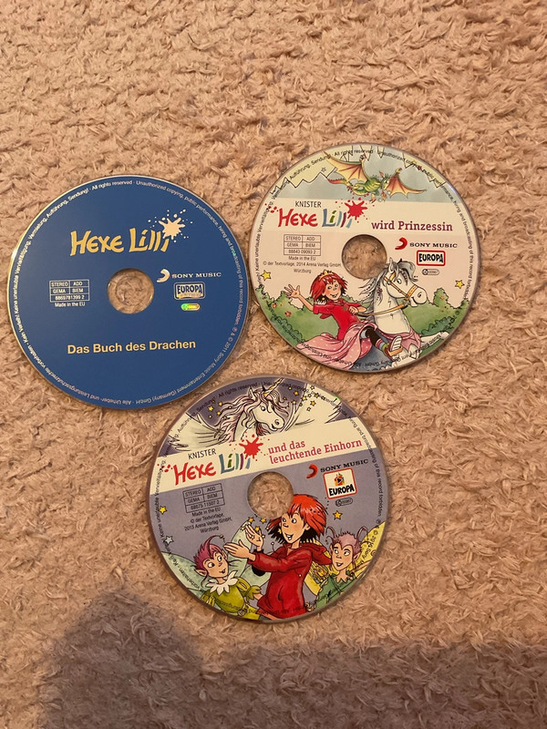 3 Hexe Lilli CDs