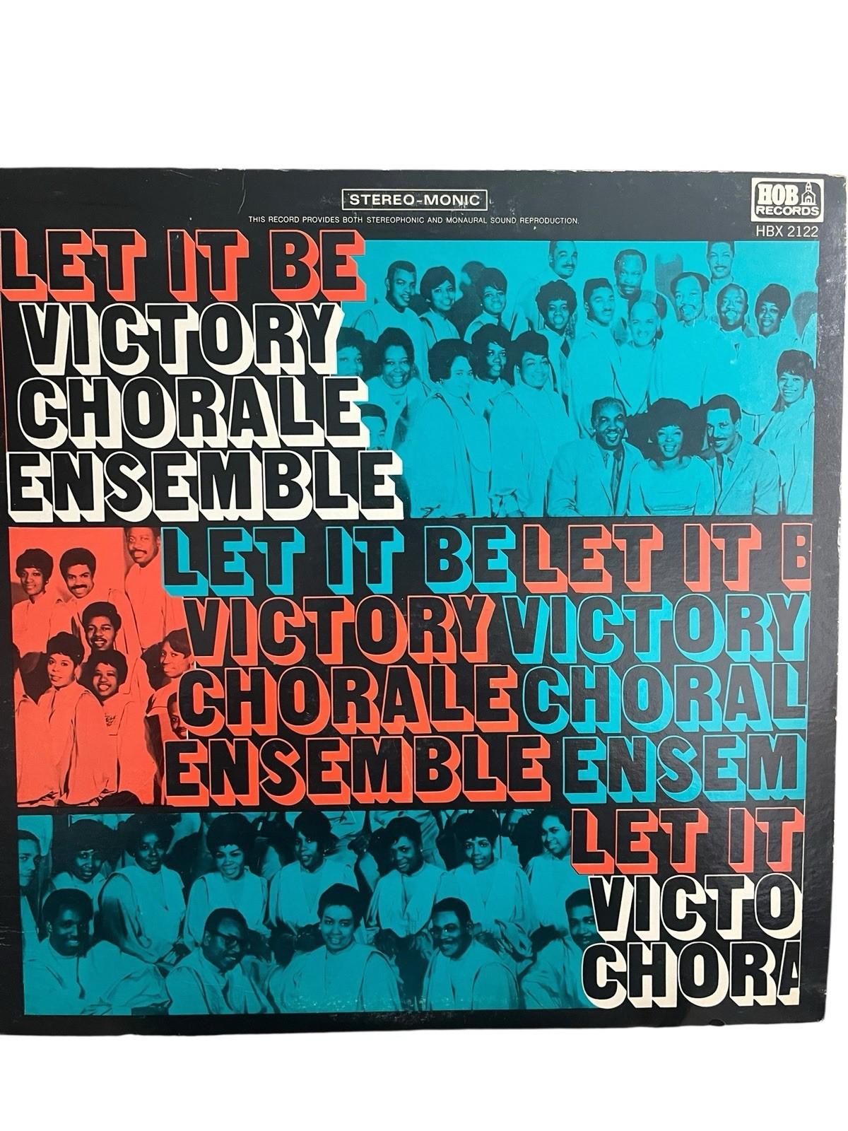 Victory Chorale Ensemble Let It Be LP 1970 HOB HBX 2122 VG+ Gospel Soul