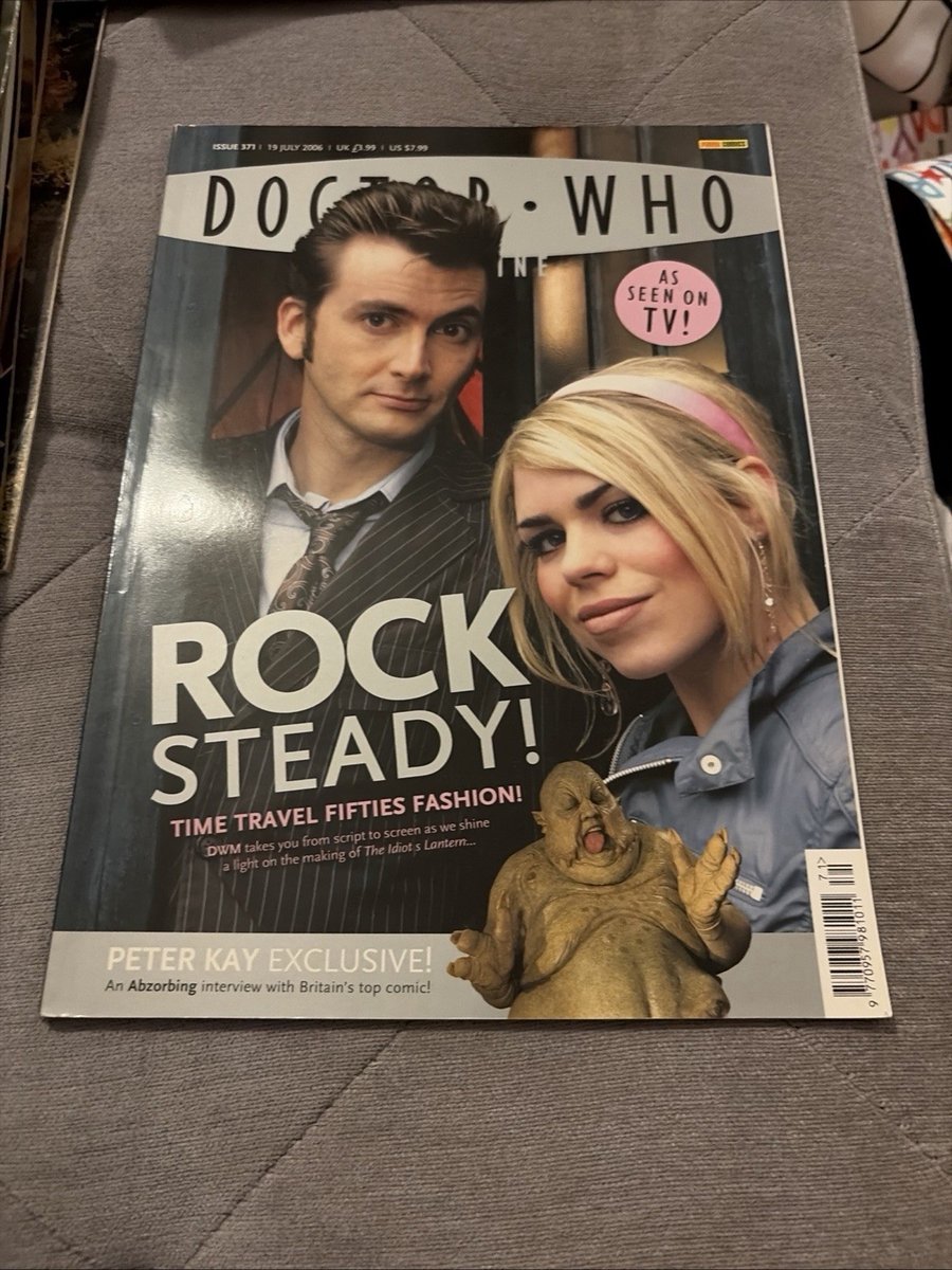 DOCTOR WHO Magazine 371 - Rock Steady! (19 July 2006)
