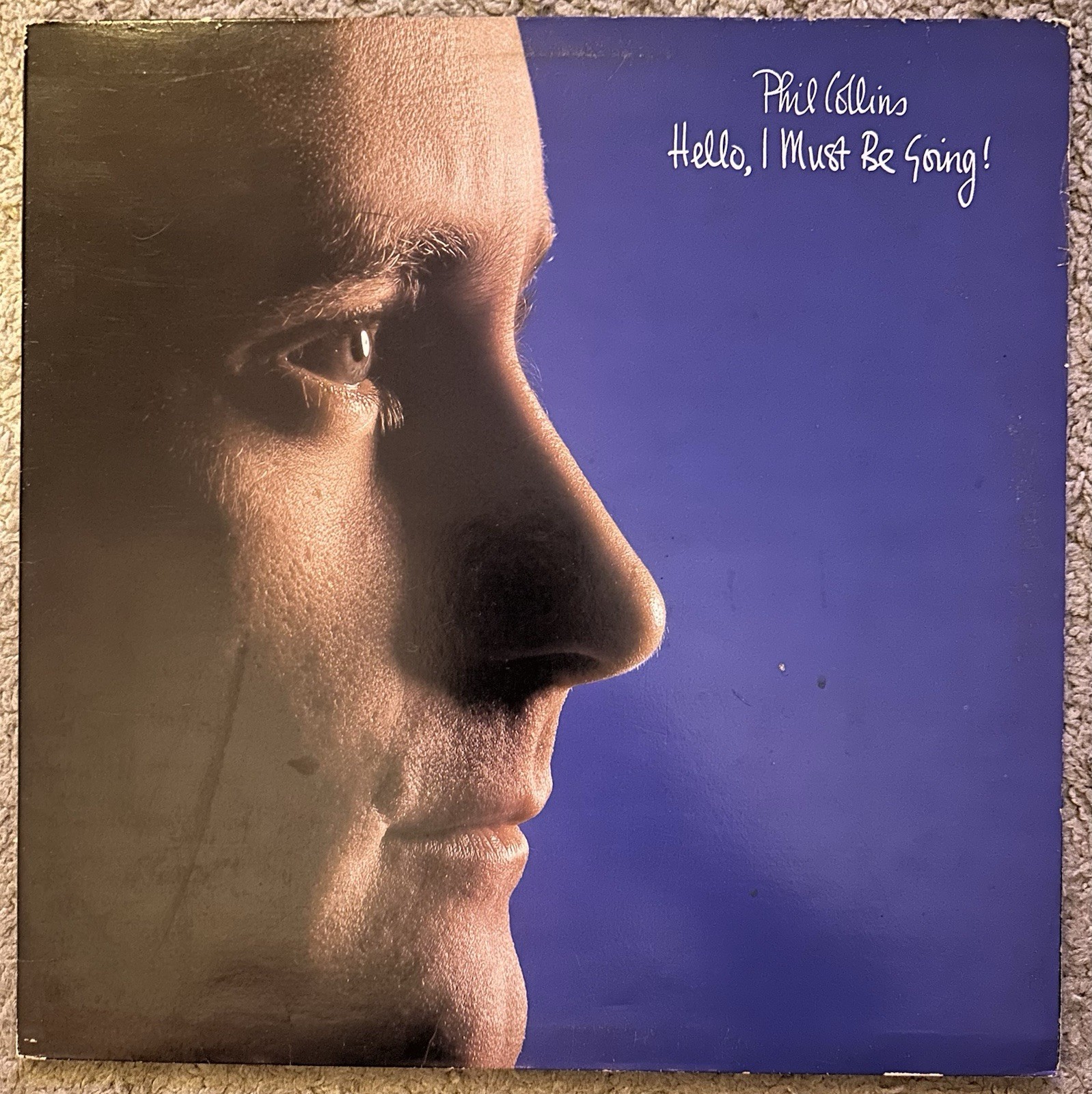 Phil Collins Hello I Must Be Going LP 1982 Atlantic SD 80035 Original