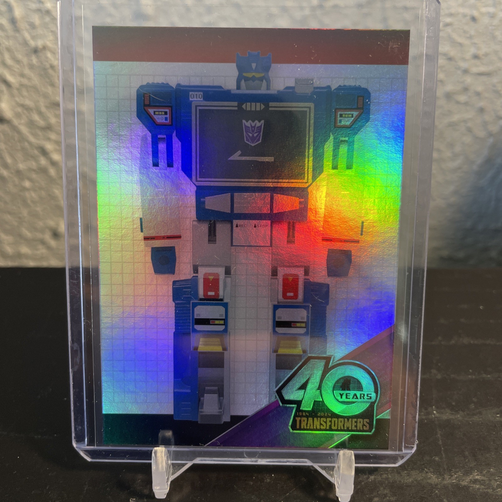 Soundwave- 2024 Dynamite Transformers 40th Anniversary #88 Holofoil