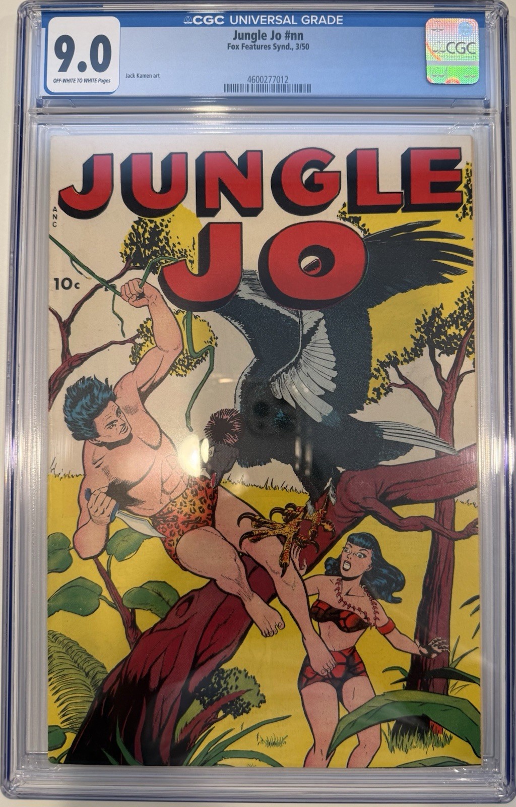 Jungle Jo NN (Fox 1950) - CGC 9.0 - Fumetti dell'età dell'oro