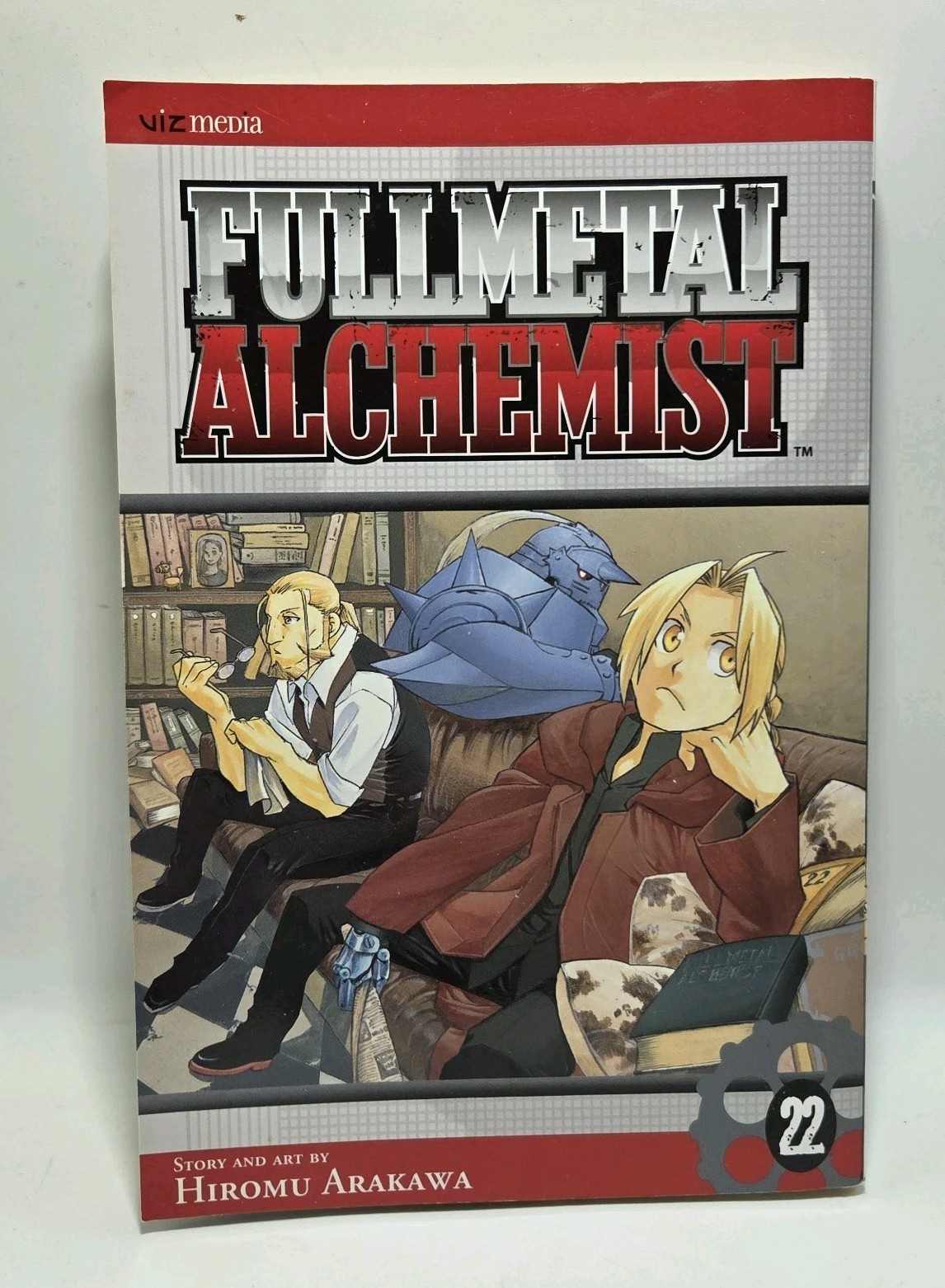 Fullmetal Alchemist FMA manga inglese volume 22 Hiromu Arakawa prima stampa 2010