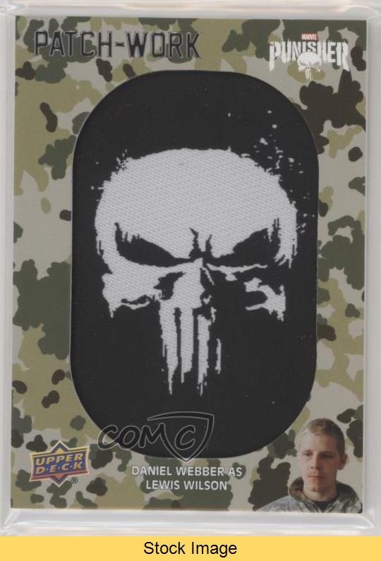 2020 Marvel The Punisher Season 1 Patch-Work Singles Lewis Wilson #PW5 READ ob9