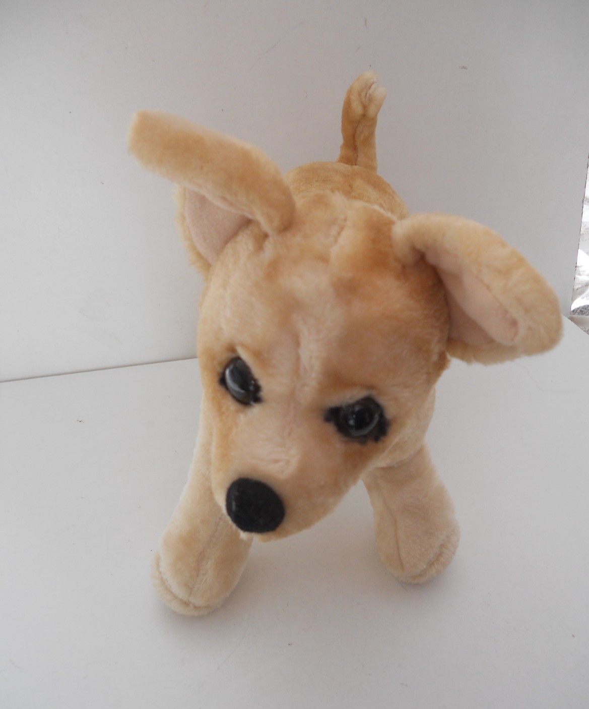 MELISSA & DOUG ENGLIS CHIHUAHUA CANE CUCCIOLO ALTO 10" peluche giocattolo morbido LIFE LIKE