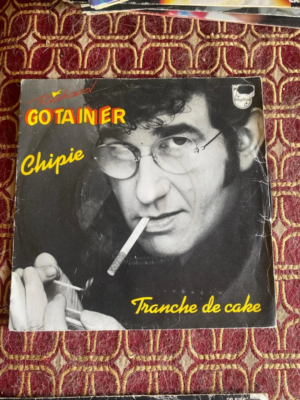 Vinyle richard gitainer tranche de cake