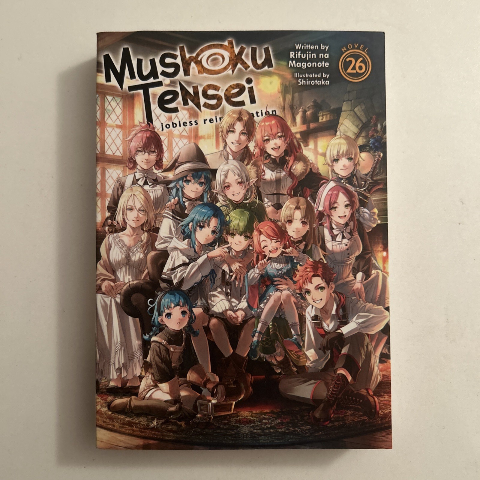 Mushoku Tensei Jobless Reincarnation (Light Novel) Vol 26 Inglese Sette Mari