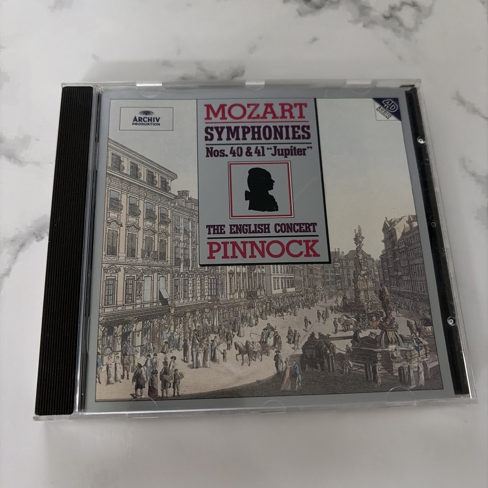 CD Mozart Symphonies Nos. 40 & 41 "Jupiter" The English Concert Trevor Pinnock