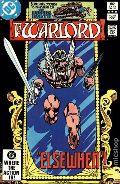 Warlord #64 VG 1982 immagine stock basso grado