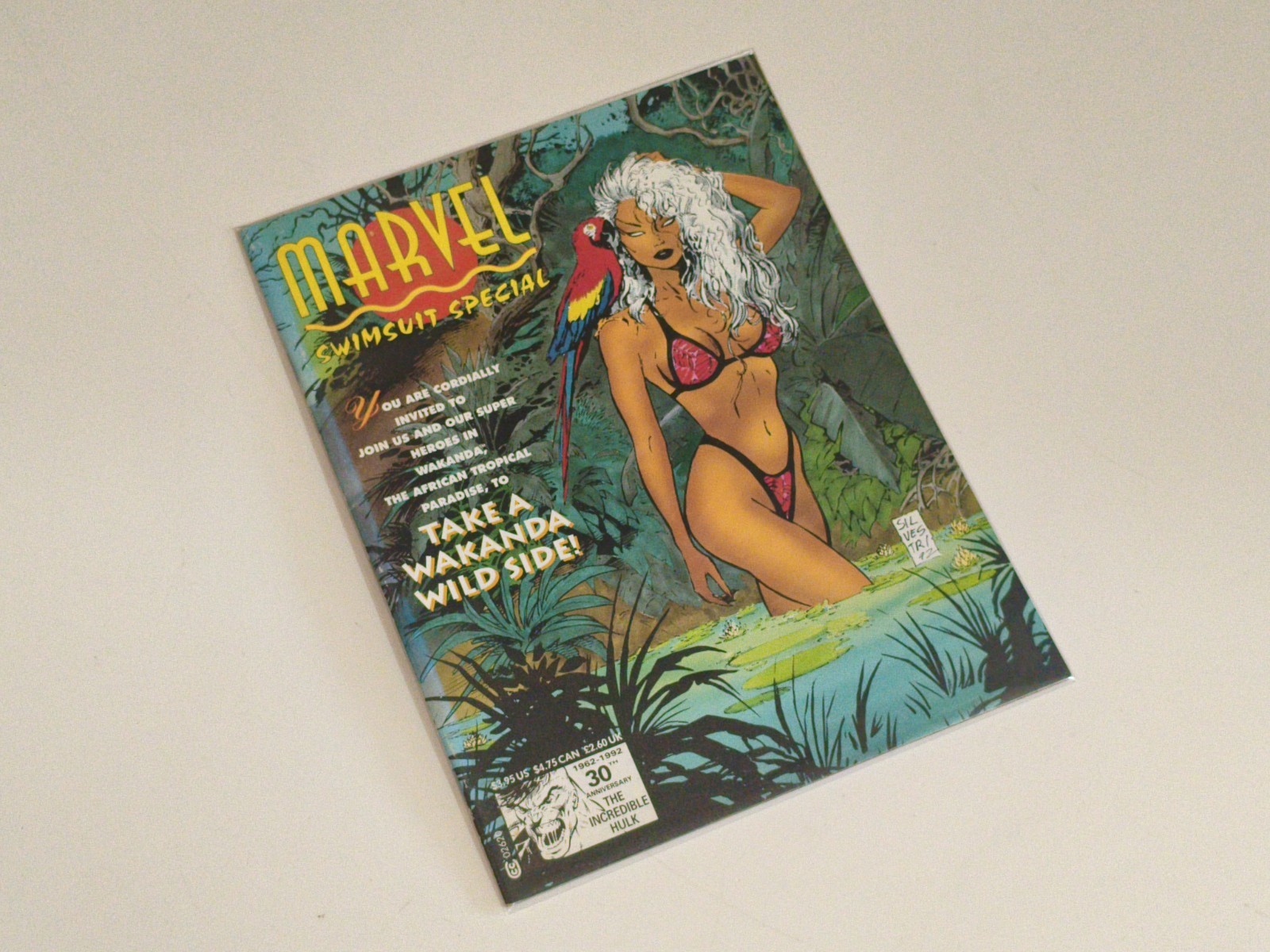 Marvel Illustrated: Swimsuit Special #1 Marvel Comics ago. 1992 VF/NM 1st print