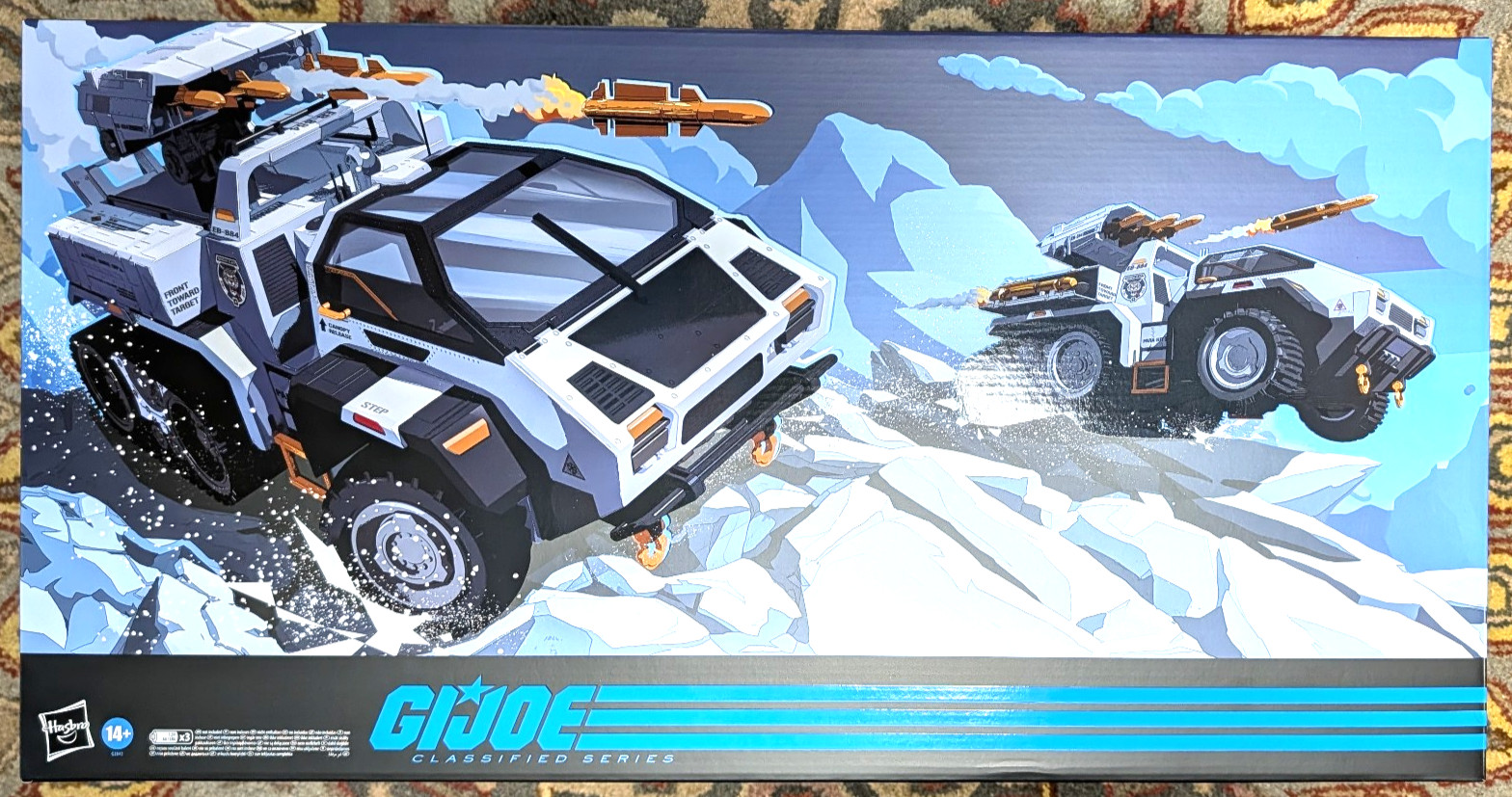 GI Joe Classified Haslab SNOW CAT solo veicolo - senza figurine no bivacco - NUOVO
