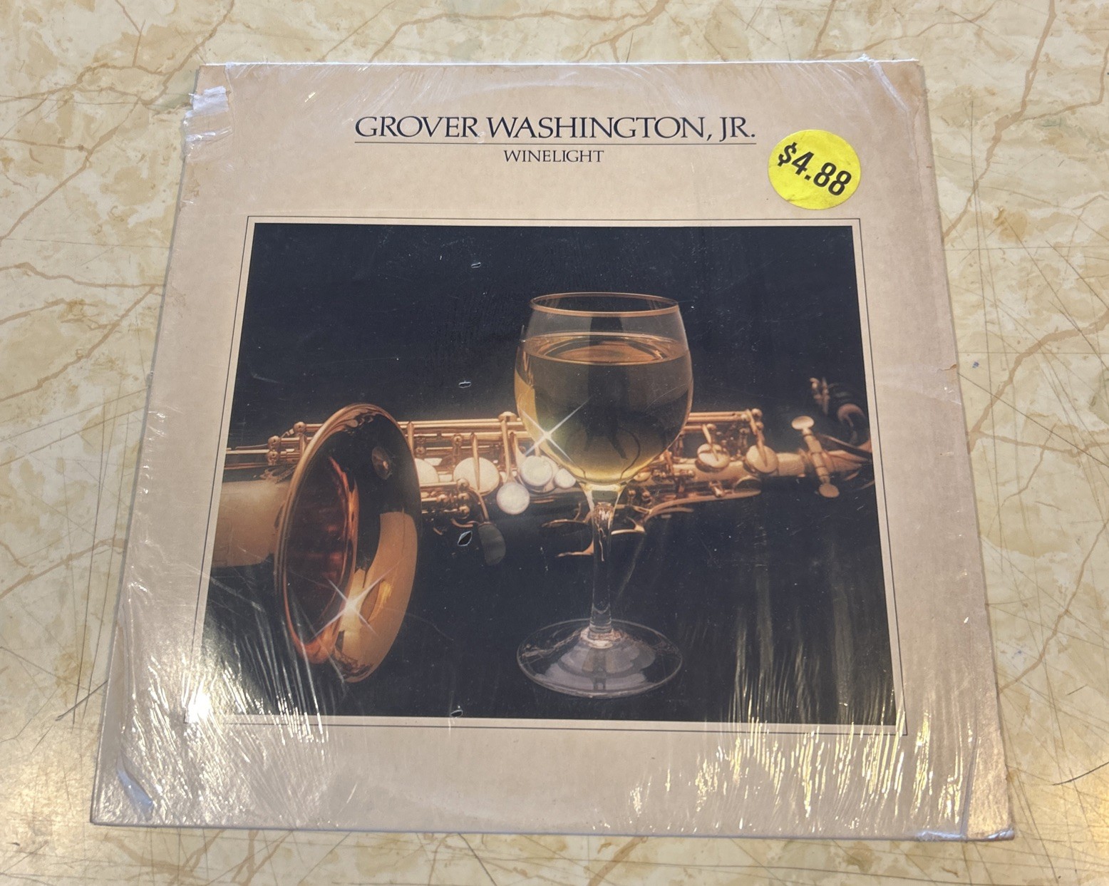 Grover Washington Jr. Winelight. VG+ Vinyl LP. In Shrink. 1980 Original. 