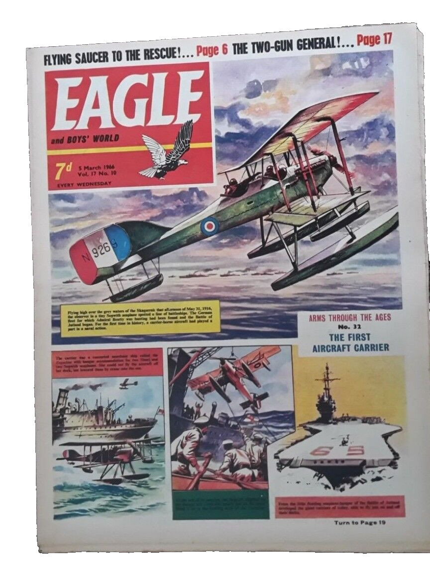 Eagle Comic Vol 17 No 10, 5th March 1966 Give Me The Moon