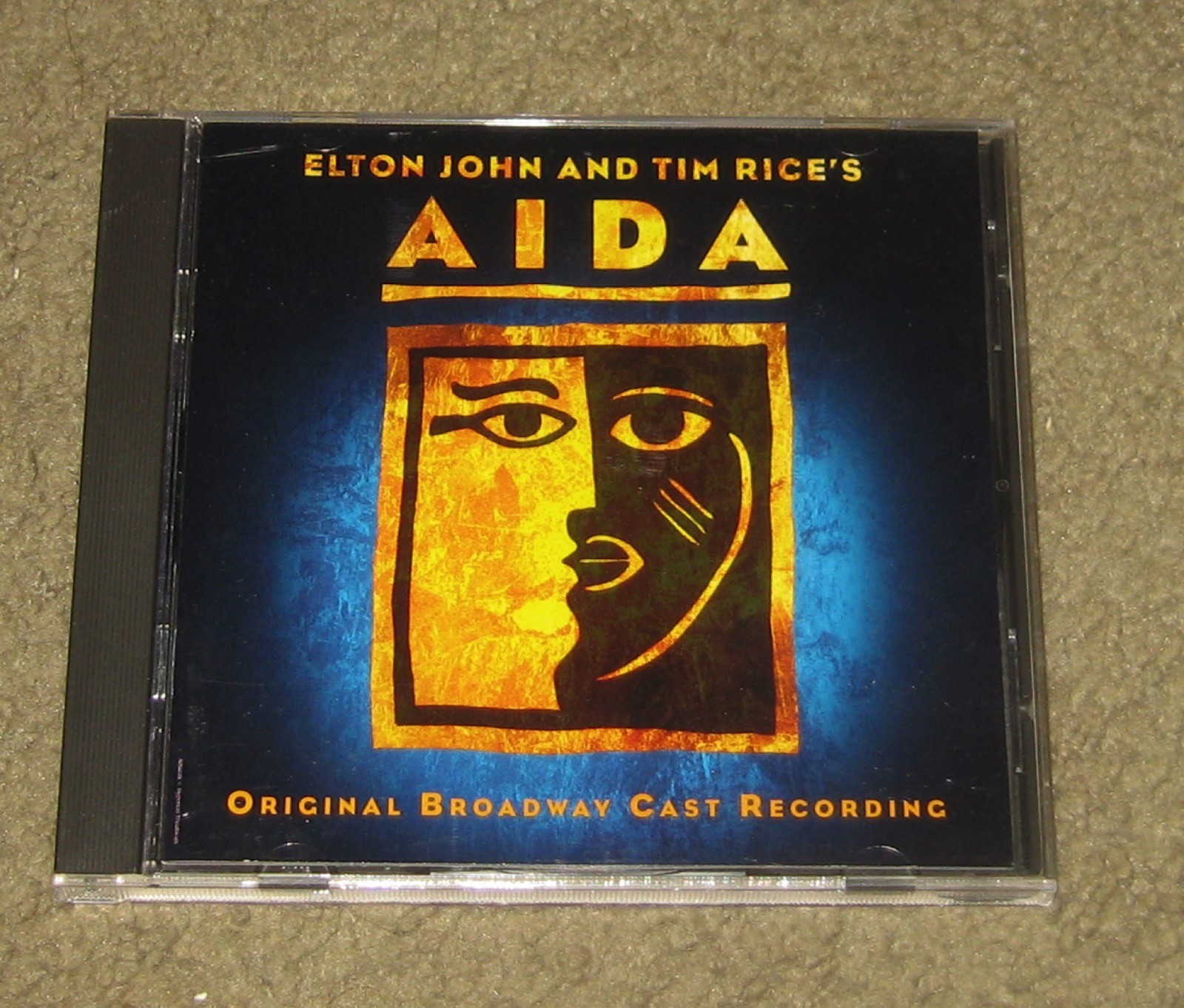 Elton John & Tim Rice - Aida Original Broadway Cast Recording (CD, 2000)