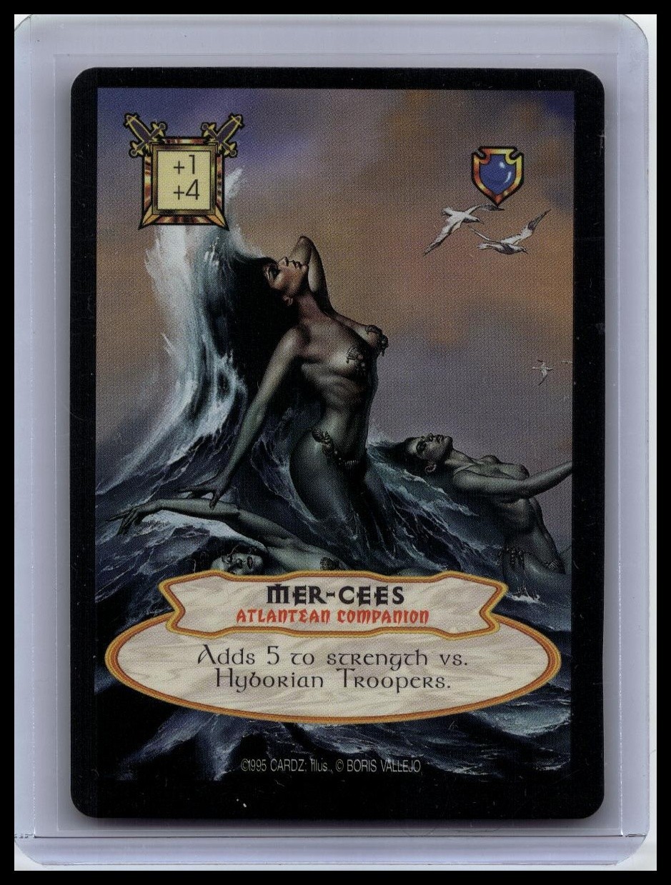 Boris Vallejo and Julie Bell Hyborian Gates - Mer-Cees (Uncommon)