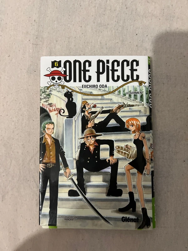 Manga tome 6 one piece.