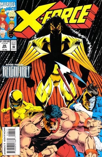 X-Force #26 VF 1993 immagine stock